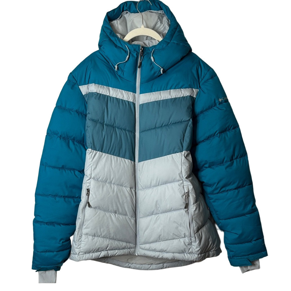 Columbia Timber Top Mountain Teal and gray Jacket Xl